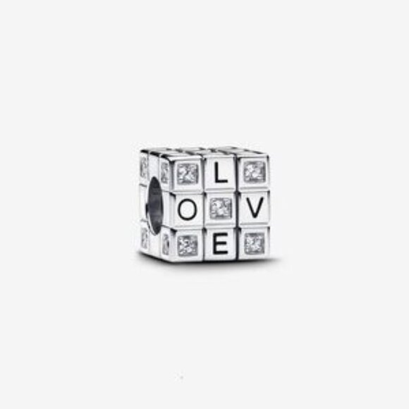 Moveable Toy Cube Pandora Charm - Picture 2 of 5